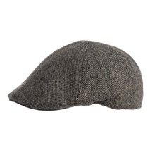 50%OFF メンズキャスケット帽子 全天候ドライビングキャップ - ウールブレンド、キルティング裏地（男性用） Weatherproof Driving Cap - Wool Blend Quilted Lining (For Men)画像